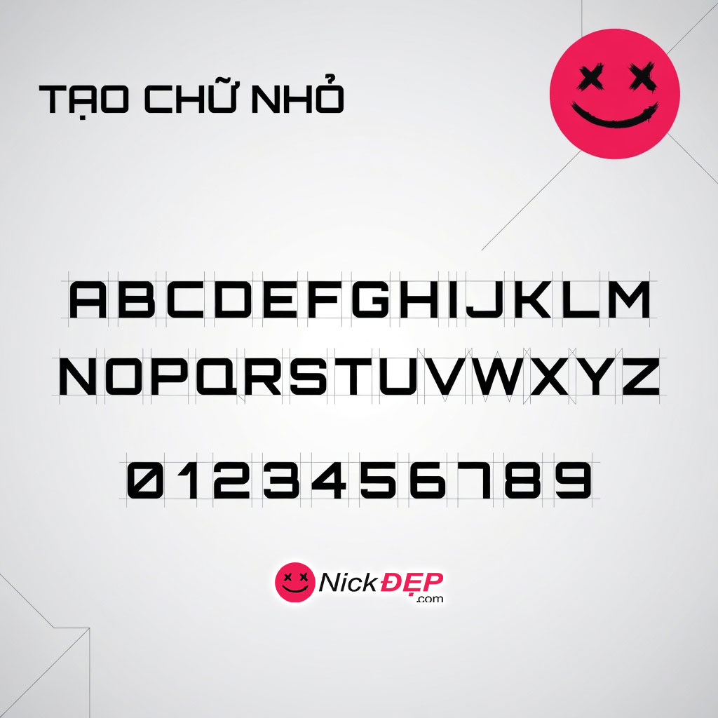 Tạo Chữ Nhỏ trên NickDEP.com