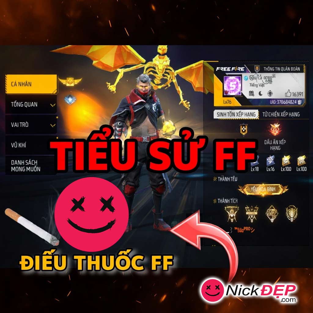 Tiểu sử FF tại NickDEP.com